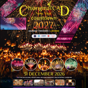 Chiang mai new year countdown 2027